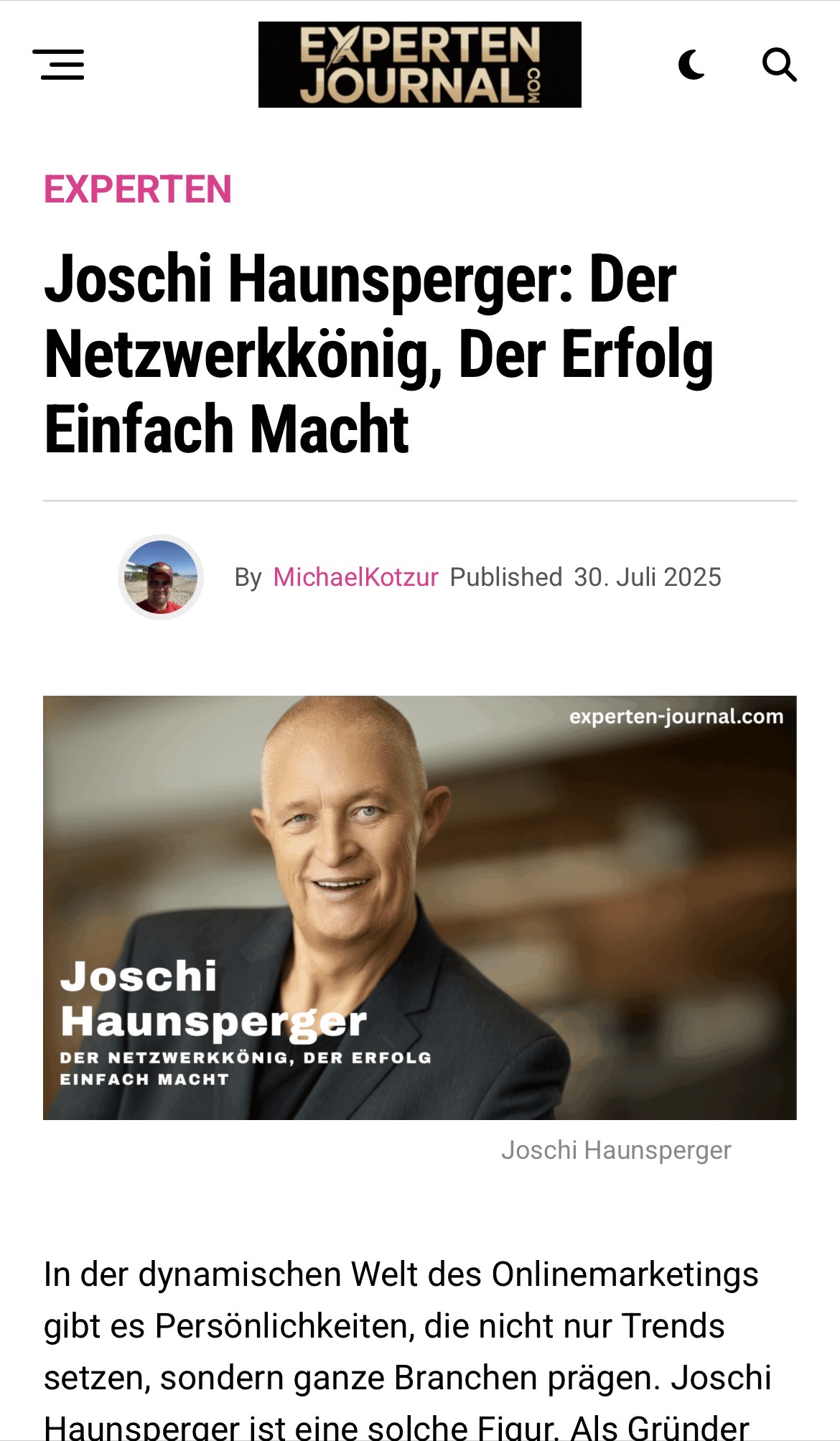 Medienbericht zum Coaching Business Summit 2025