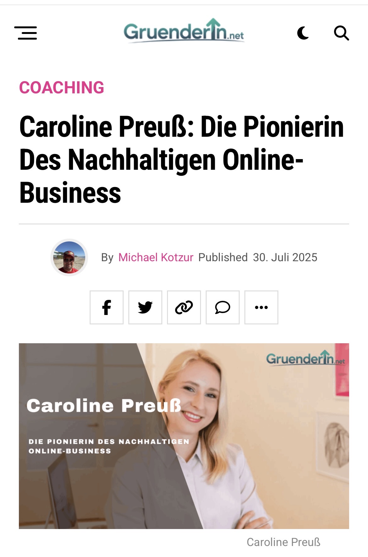 Caroline Preuß Caroline Preuß