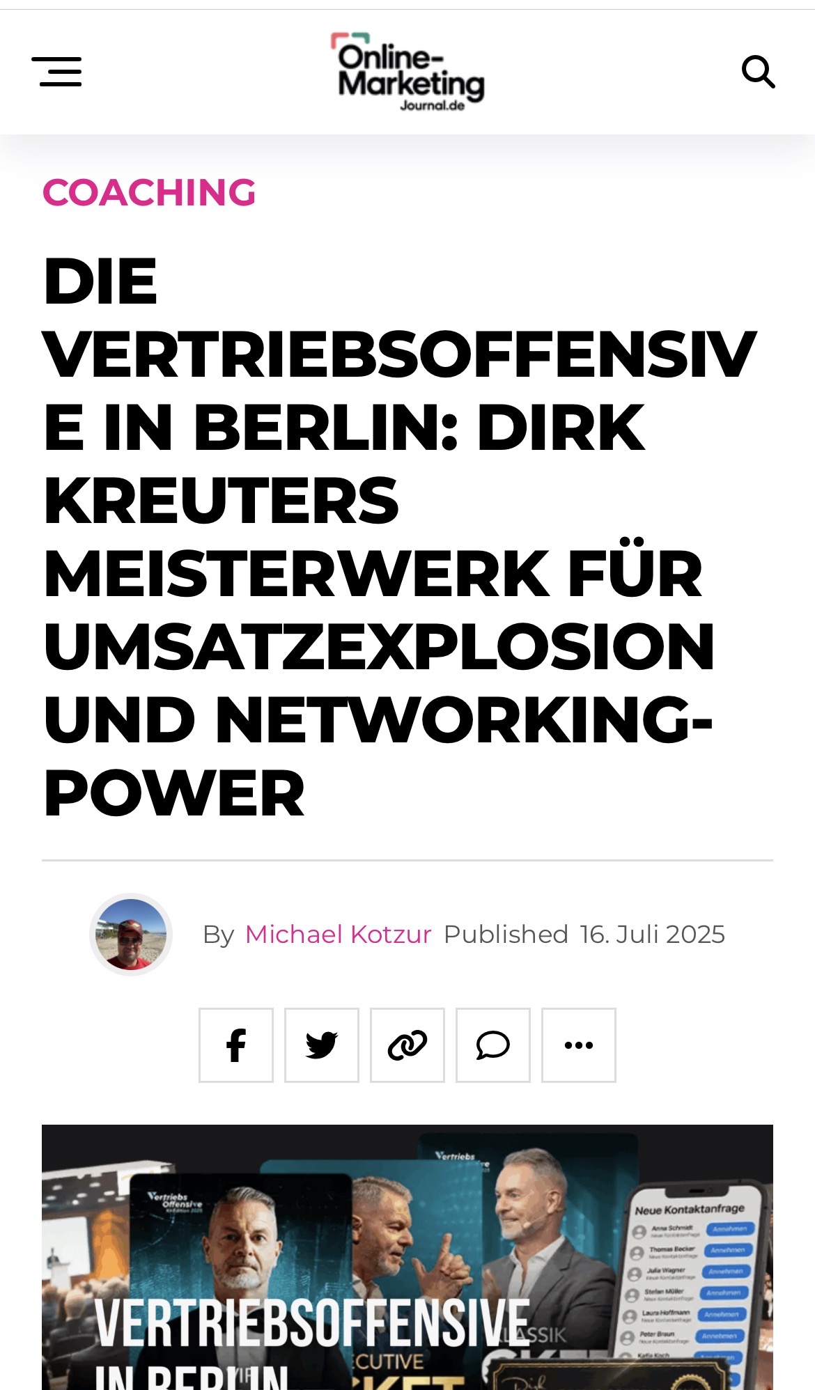 Dirk Kreuter Dirk Kreuter